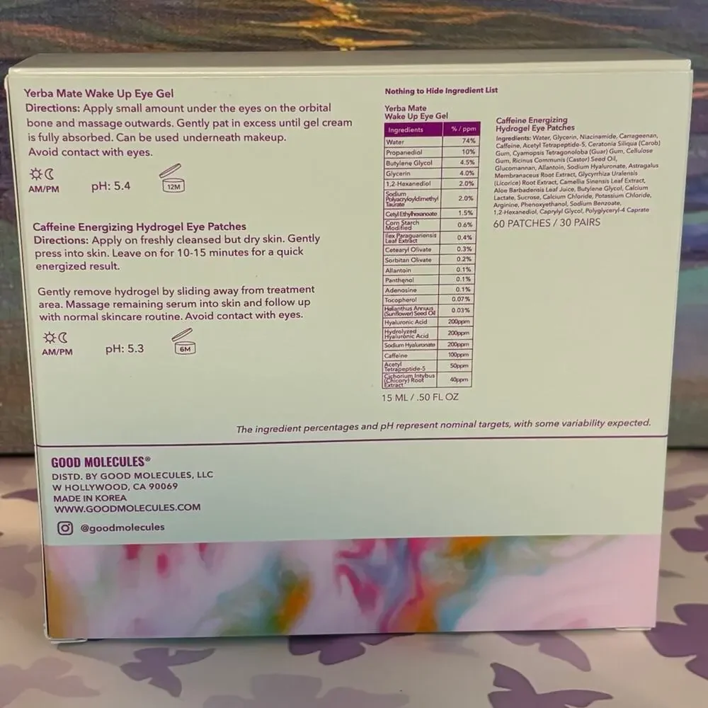 Good Molecules Energizing Eye Kit